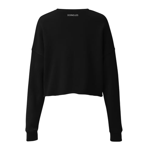DOING.LES MIAMI Retro Crop Sweatshirt