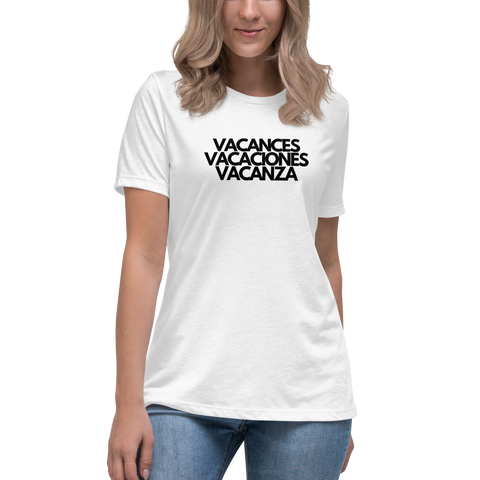 DOING.LES VACATION Women's Relaxed T-Shirt