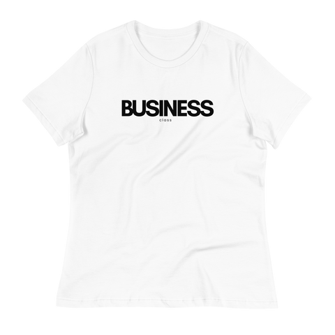 DOING.LES BUSINESS CLASS Women's Relaxed T-Shirt