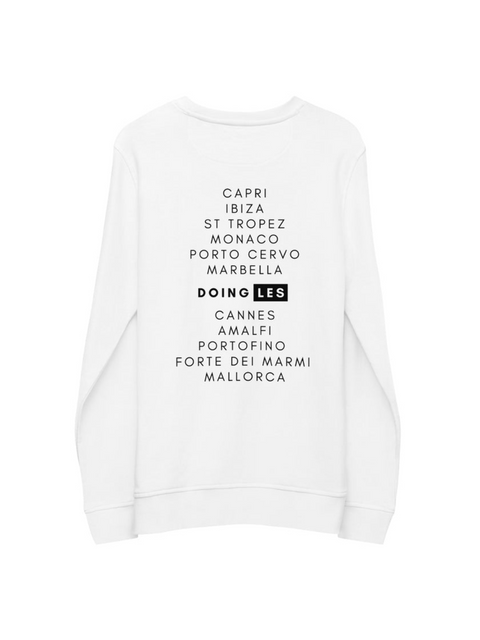 DOING.LES EU DESTINATION Unisex Organic Sweatshirt | Shop Online at DOING-LES.com