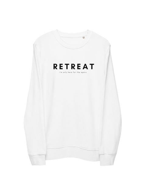 DOING.LES RETREAT Unisex Organic Sweatshirt | Shop Online at DOING-LES.com