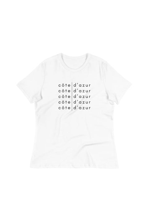 DOING.LES Côte d'Azur Women's Relaxed T-Shirt | Shop at DOING-LES.com