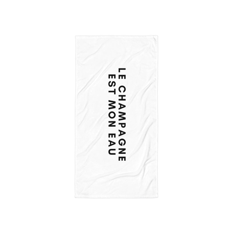 DOING.LES CHAMPAGNE Towel | Shop at DOING-LES.com