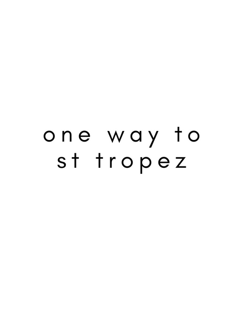DOING.LES ONE WAY TO ST TROPEZ Women's Relaxed T-Shirt | Shop Online at DOING-LES.com
