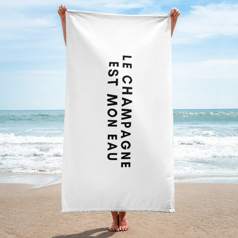 DOING.LES CHAMPAGNE Towel | Shop at DOING-LES.com