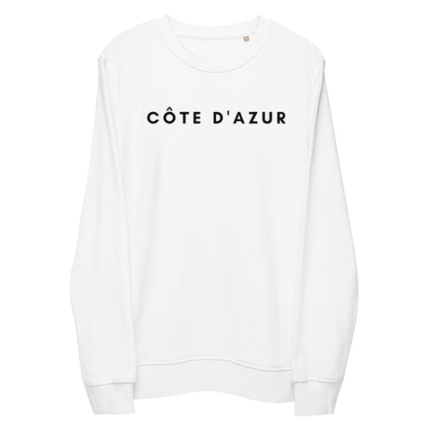 DOING.LES Côte d'Azur Unisex Organic Sweatshirt | Shop Online at DOING-LES.com