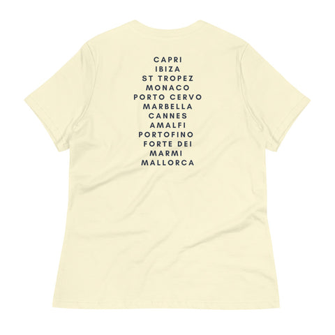 DOING.LES DESTINATION Women's Relaxed T-Shirt Citron | Shop Online at DOING-LES.com
