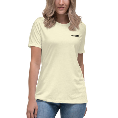 DOING.LES DESTINATION Women's Relaxed T-Shirt Citron | Shop Online at DOING-LES.com