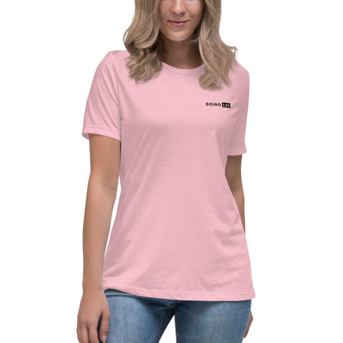 DOING.LES DESTINATION Women's Relaxed T-Shirt Pink | Shop Online at DOING-LES.com
