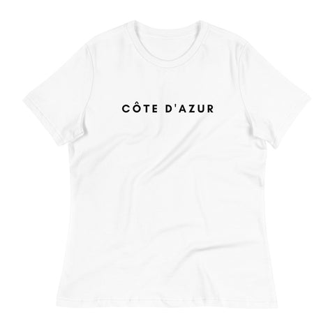 DOING.LES Côte d'Azur Women's Relaxed T-Shirt | Shop Online at DOING-LES.com