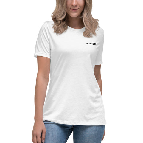 DOING.LES DESTINATION Women's Relaxed T-Shirt White | Shop Online at DOING-LES.com