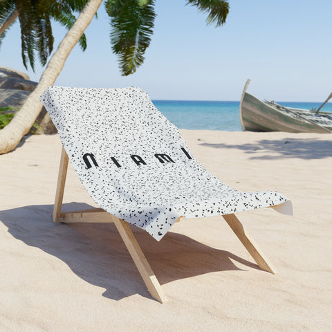 MIAMI Art Deco Beach Towel