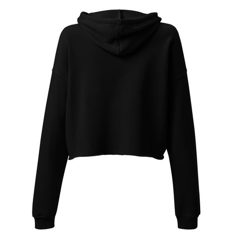 COURCHEVEL 1850 Embroidered Crop Hoodie | DOING.LES