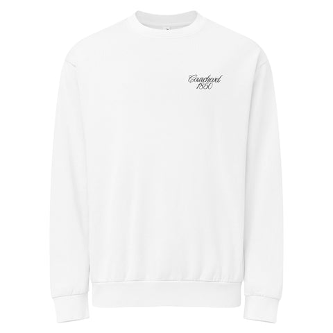 Courshevel 1850 Embroidered Sweatshirt | DOING.LES
