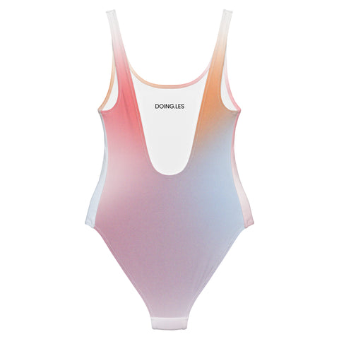 DOING.LES MIAMI Sunset One-Piece Swimsuit