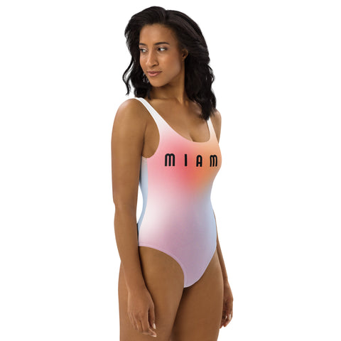 DOING.LES MIAMI Sunset One-Piece Swimsuit