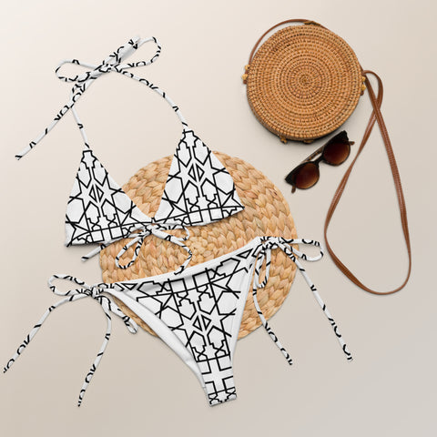 DOING.LES MIAMI Mosaic Recycled String Bikini