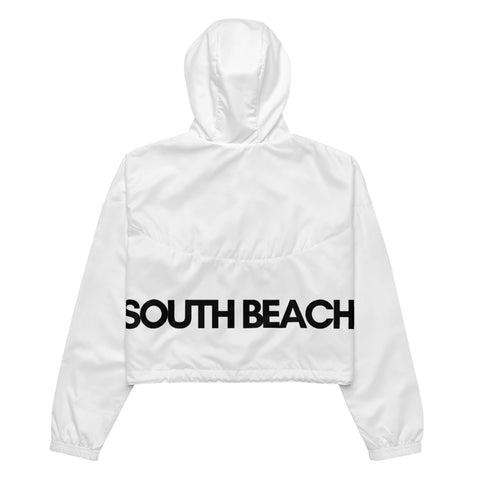 DOING.LES SOUTH BEACH Women’s Cropped Windbreaker