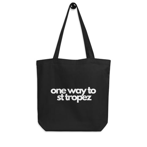 DOING.LES One Way To St Tropez Eco Tote
