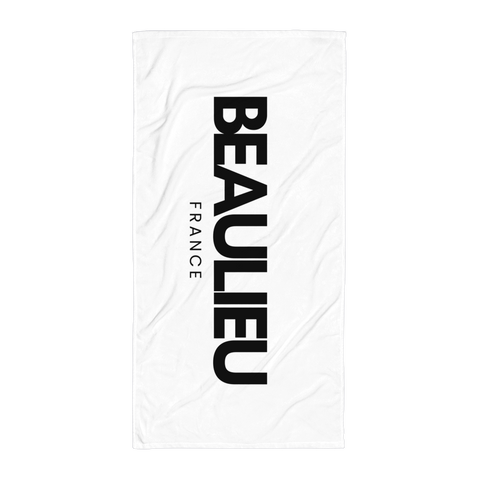 BEAULIEU France Beach Towel
