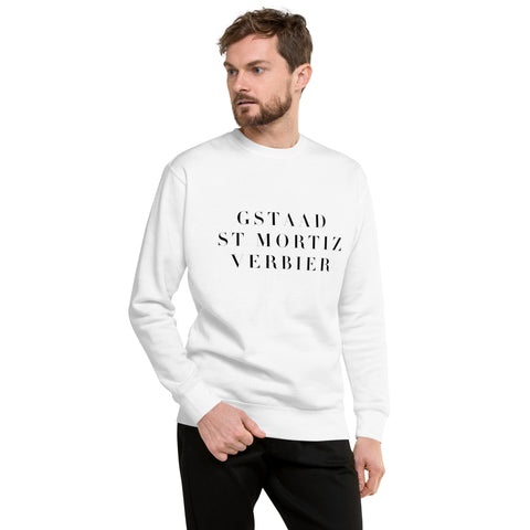 DOING.LES LES TROIS VALLÉES Unisex Premium Sweatshirt 