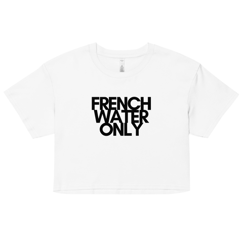 DOING.LES French Water Only Women’s Crop Top