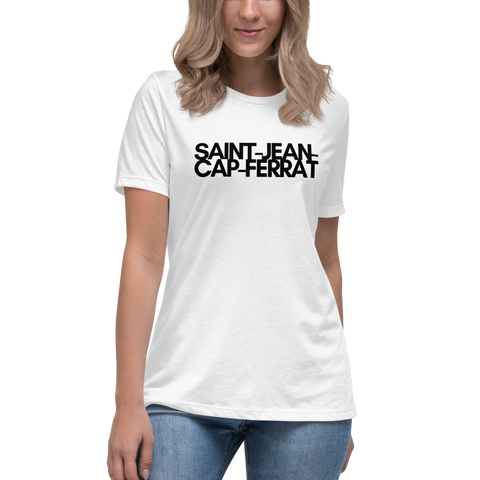 DOING.LES SAINT-JEAN-CAP-FERRAT Women's Relaxed T-Shirt