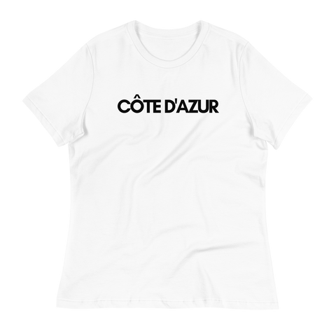 DOING.LES CÔTE D'AZUR Women's Relaxed T-Shirt
