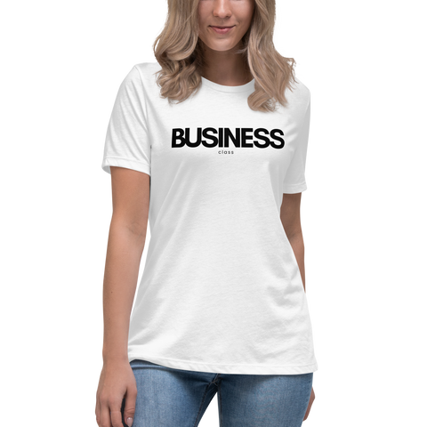 DOING.LES BUSINESS CLASS Women's Relaxed T-Shirt