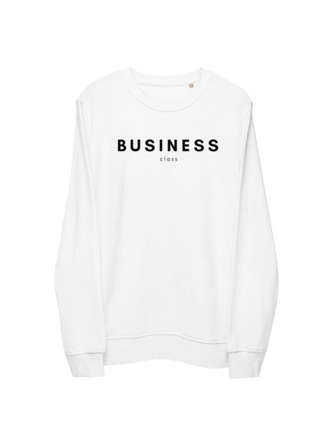 DOING.LES BUSINESS CLASS Unisex Organic Sweatshirt | Shop Online at DOING-LES.com