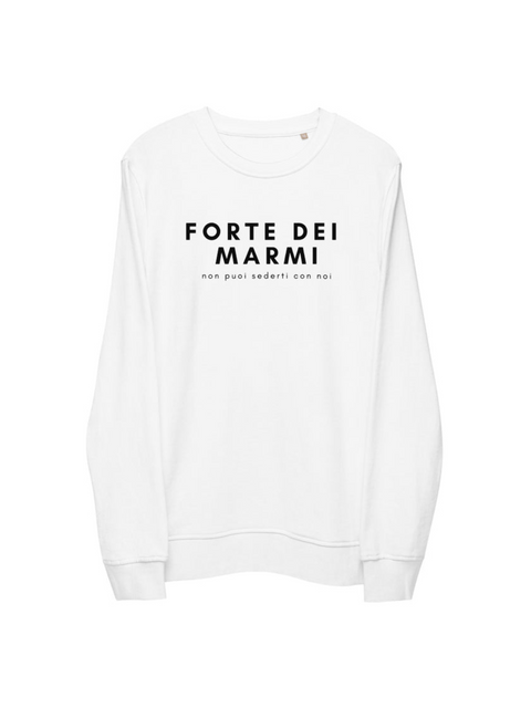 DOING.LES FORTE DEI MARMI Unisex Organic Sweatshirt | Shop Online at DOING-LES.com