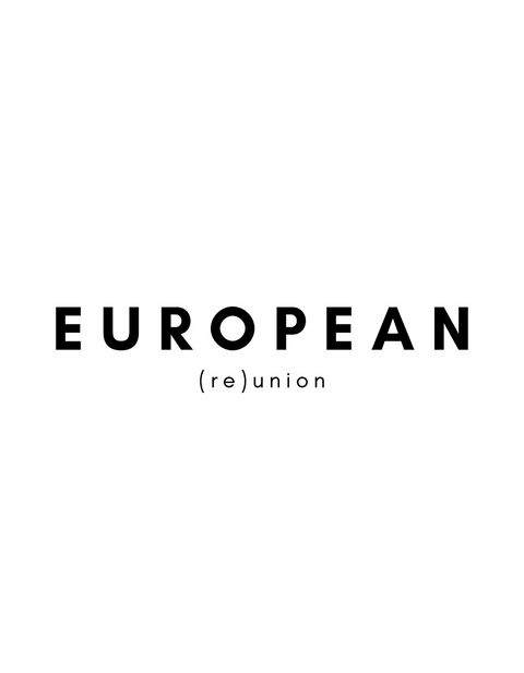 EUROPEAN (RE)UNION Crop Tee