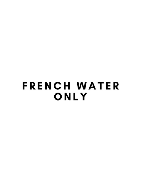 DOING.LES FRENCH WATER ONLY Unisex Organic Sweatshirt | Shop at DOING-LES.com