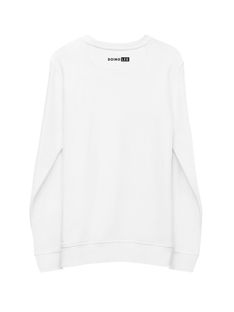 DOING.LES FRENCH WATER ONLY Unisex Organic Sweatshirt | Shop at DOING-LES.com