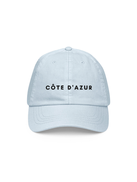 DOING.LES Côte d'Azur Pastel Baseball Hat | Shop Online at DOING-LES.com