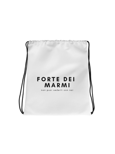 DOING.LES FORTE DEI MARMI Drawstring Bag | Shop Online at DOING-LES.com