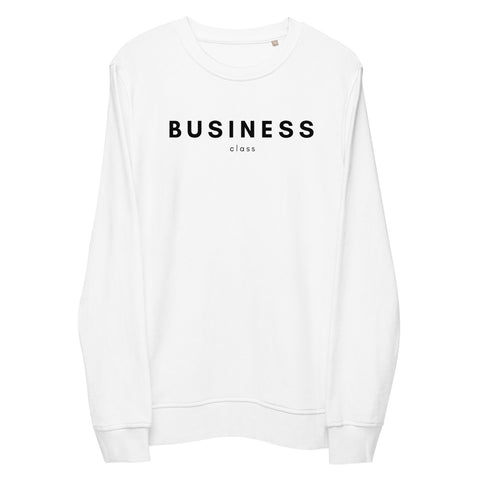 DOING.LES BUSINESS CLASS Unisex Organic Sweatshirt | Shop Online at DOING-LES.com