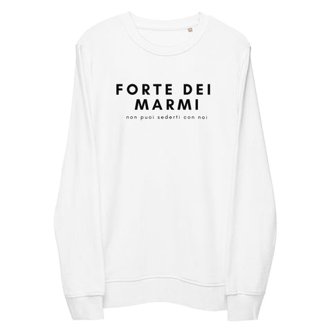 DOING.LES FORTE DEI MARMI Unisex Organic Sweatshirt | Shop Online at DOING-LES.com