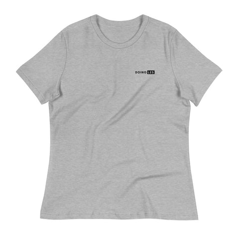 DOING.LES DESTINATION Women's Relaxed T-Shirt Athletic Heather | Shop Online at DOING-LES.com