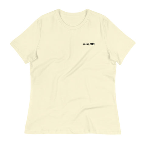 DOING.LES DESTINATION Women's Relaxed T-Shirt Citron | Shop Online at DOING-LES.com