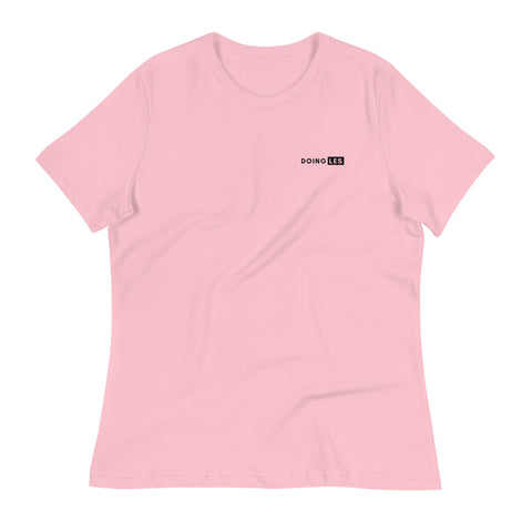 DOING.LES DESTINATION Women's Relaxed T-Shirt Pink | Shop Online at DOING-LES.com