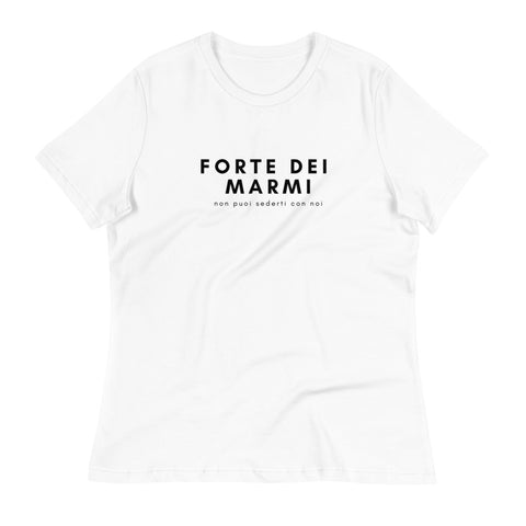DOING.LES FORTE DEI MARMI Women's Relaxed T-Shirt | Shop Online at DOING-LES.com