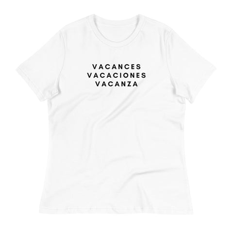 DOING.LES VACATION Women's Relaxed T-Shirt | Shop Online at DOING-LES.com